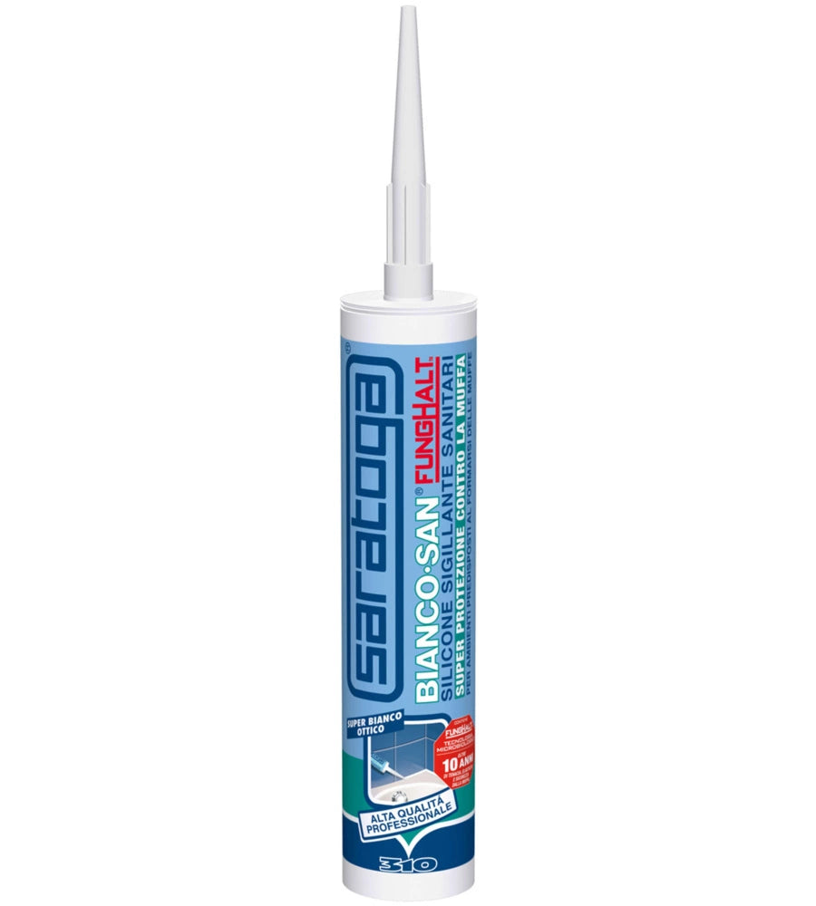 Silicone Sigillante Bianco-san Bianco 310 ml Saratoga