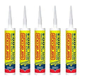 Silicone Trasparente Antimuffa Saratoga SIL3004 6 PZ