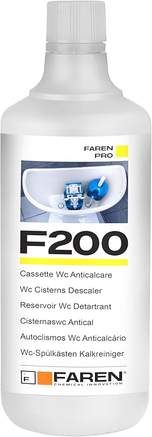 Faren F200 Trattamento Anticalcare Discostante per Cassette WC