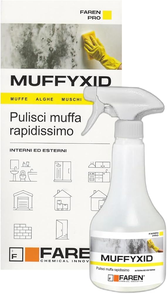 Faren MUFFYXID Rimuovi Muffa Antimuffa Pulitore della Muffa