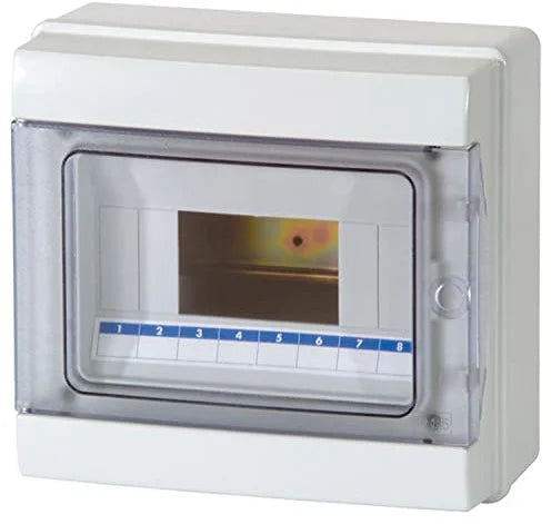 Centralini da Parete Stagni CSE8 4/8 Moduli 215x200x105