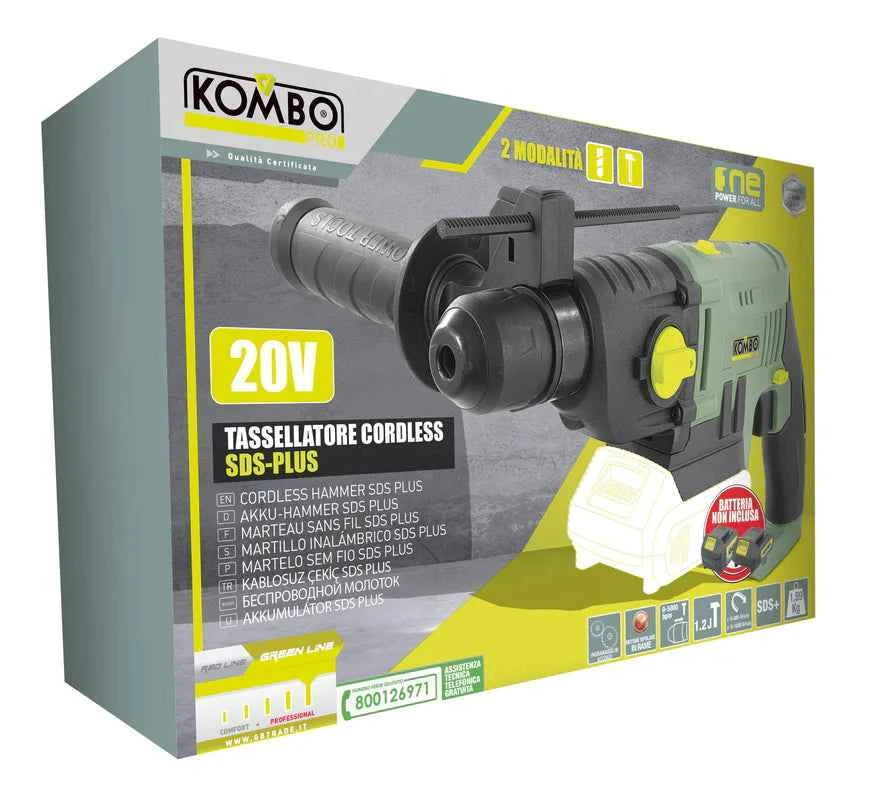 Tassellatore a Batteria + Batteria 20V 4.0Ah KOMBO