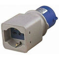 Adattatore Gewiss industriale a civile 2P+T 16A prese schuko