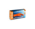 Guanti Monouso in Nitrile Grip Spessorato Arancioni 50 pz