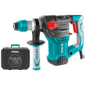 Martello Perforatore Tassellatore 1500W - 5,5J SDS Plus + Valigetta Accessori Total