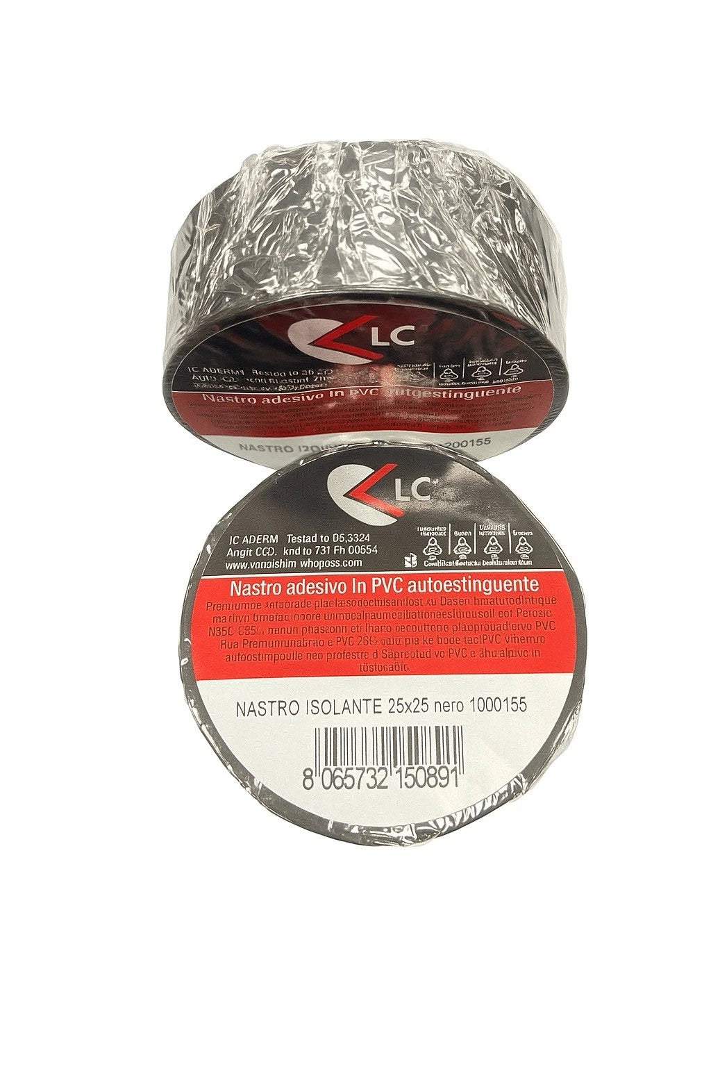 Nastro Isolante 25x25 mm Nastro Adesivo in PVC