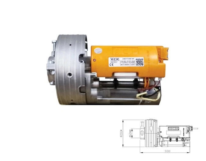 TONDO AUTOMAZIONE PER SERRANDE 230V VDS